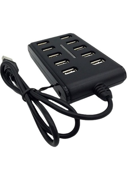Dizüstü Pcb Arayüz Cihazı Için 10 Port Yüksek Hızlı Uzatma Kablosu USB 2.0 Hub Adaptörü (Yurt Dışından)