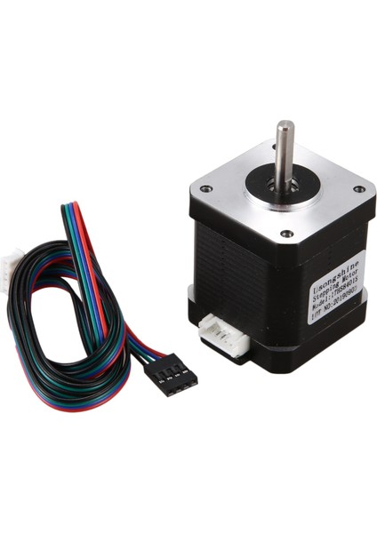 Adet Nema 17 Step Motor 48MM NEMA17 Motor 42BYGH 2A 4-Lead (17HS8401) Motor 1m Kablo 3D Yazıcı Cnc Xyz Motor (Yurt Dışından)
