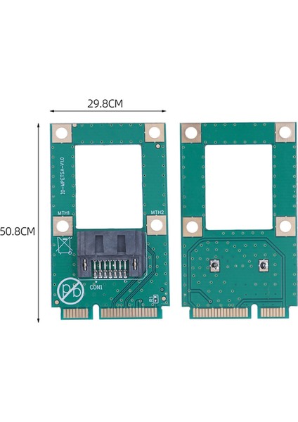 Msata - Sata Dönüşüm Kartı Mini Sata - Sata Adaptör Kartı Mını Sata - Sata Arayüzü Bilgisayar Genişletme Kartı (Yurt Dışından) fiyatları