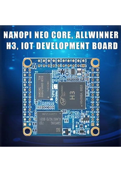 Nanopi Için Neo Çekirdek Allwinner H3 Dört Çekirdekli 512 MB Ddr3 Ram + 8g Emcc Mini Çekirdek Kurulu Iot Ubuntucore Geliştirme Kurulu (Yurt Dışından)