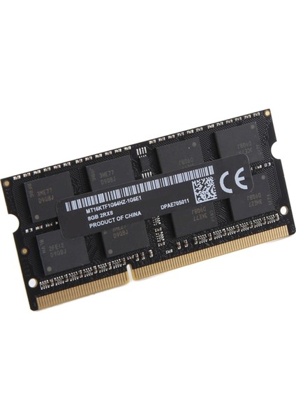 mt 8 GB Ddr3 Dizüstü Bilgisayar Ram Bellek 1333 Mhz PC3-10600 204 Pin 1.5 V Sodımm Dizüstü Bilgisayar Ram Bellek (Yurt Dışından)