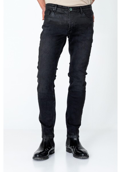 Erkek Regular Fit Sade Rahat Kot Pantolon