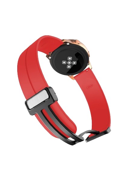 Samsung Gear Sport Akıllı Saat Uyumlu Kordon Magnetic Klipsli Premium Kayış fırsatları