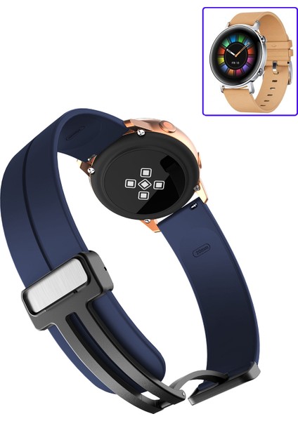 Huawei Watch Gt2 42MM Akıllı Saat Uyumlu Kordon Magnetic Klipsli Premium Kayış