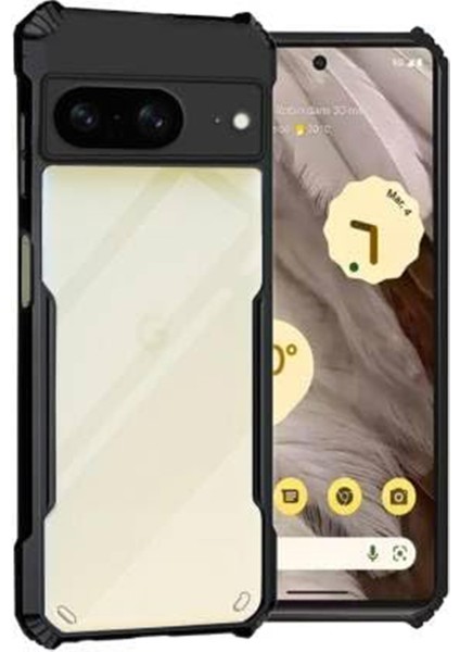 Google Pixel 8 Airbag Serisi Darbeye Dayanıklı Köşe Korumalı Tpu Kılıf - AL3370