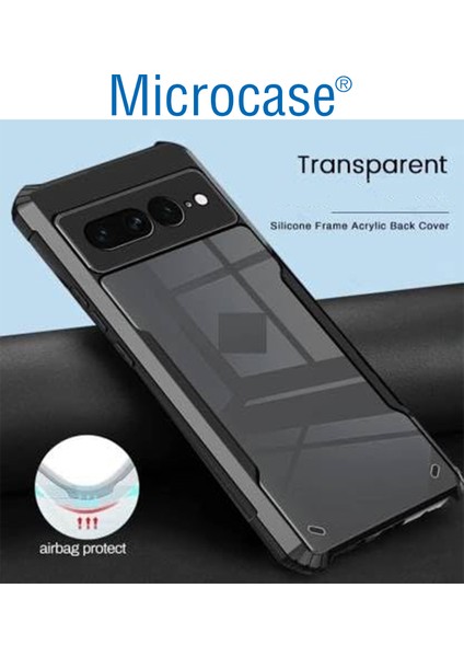 Google Pixel 8 Airbag Serisi Darbeye Dayanıklı Köşe Korumalı Tpu Kılıf - AL3370