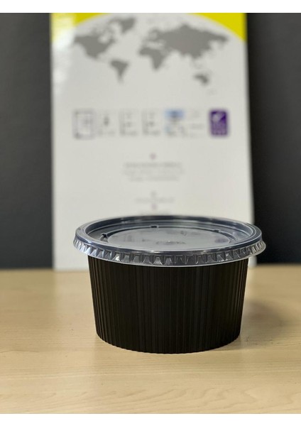 Plastik Federli Çorba Kasesi ( Kap +Kapak 600'LÜ )