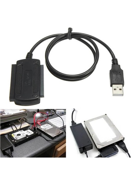 NVD-8920 USB Ide Sata Çevirici Dönüştürücü Adaptör