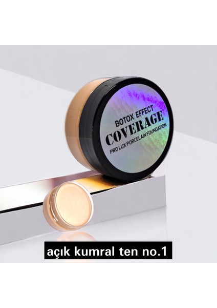 Porselen Fondöten- Botox Effect No:1 Açık Ten