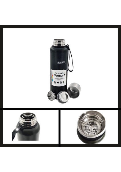 Uyguna-Yakala 0.5 Lt (OUT-5000) Orcamp 304 Çelik TERMOS-ERM.132