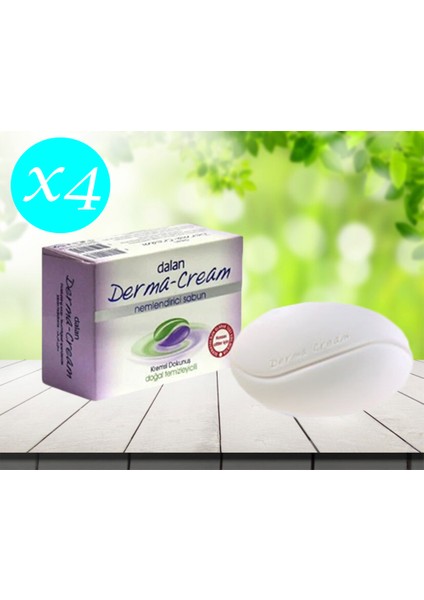 Sabun Derma Cream 100 gr 4 Adet