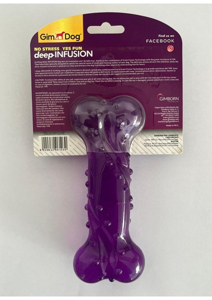 Deep Infusion Kemik Köpek Oyuncağı 15,24 cm