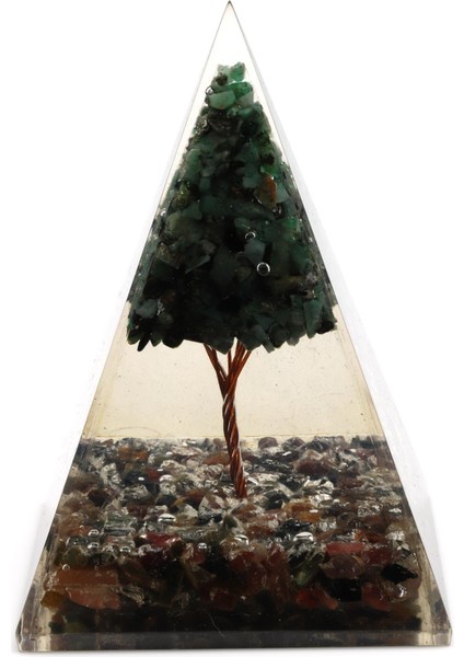 Zümrüt - Turmalin Taşından Orgonit Piramit fiyatları