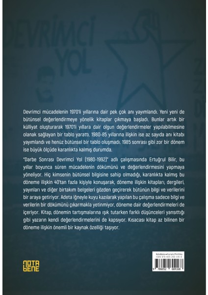 Darbeden Sonra Devrimci Yol 1980-1992 - Ertuğrul Bilir