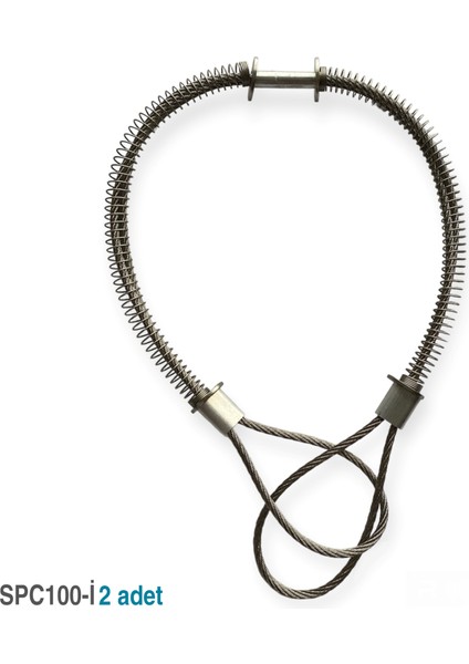 SPC100-İ Whip Check Safety Cables Hortum Tutucu 316 Inox 2 Adet