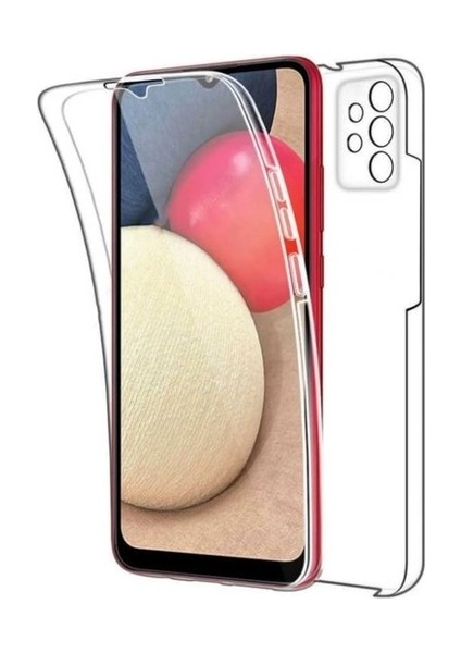 Samsung Galaxy A73 360 Derece Kılıf Full Tam Koruma Ön Arka Şeffaf Kılıf