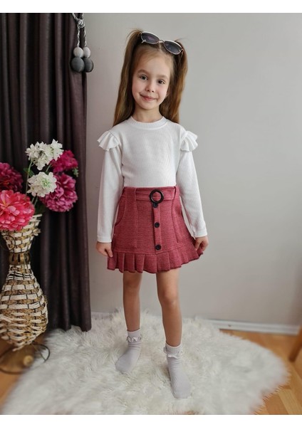 Yigit Butik Etekli Kız Çocuk Takım