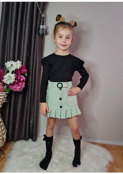 Yigit Butik Etekli Kız Çocuk Takım