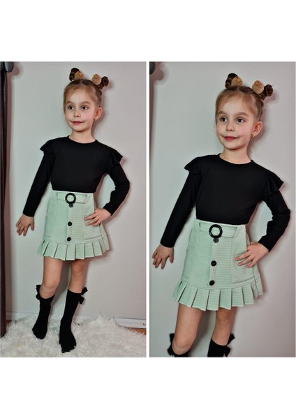 Yigit Butik Etekli Kız Çocuk Takım
