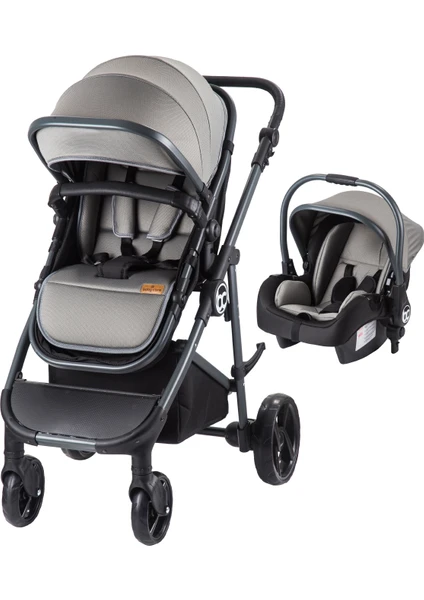 Baby Care BC 305 - Zeta Travel Sistem Bebek Arabası ( Gri )