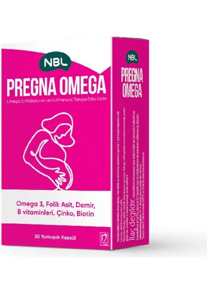 Pregna Omega 30 Kapsül