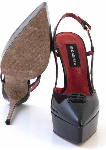 Deri Kadın Gece&abiye Ayakkabı 9016 indirimleri