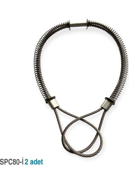 SPC80-İ Whip Check Safety Cables Hortum Tutucu 316 Inox 2 Adet