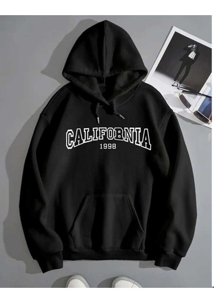 Sweatshirt Erkek Kullanıma Uygun Kapüşonlu ve Baskılı 2023 Sonbahar Kış