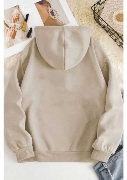 Panda Baskılı Kapüşonlu Sweatshirt fiyatları