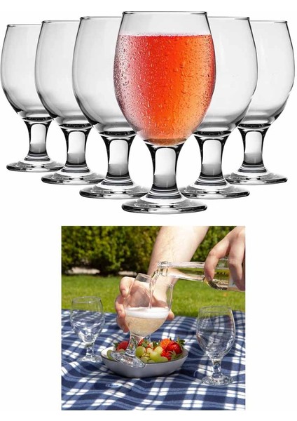 Misket 6'lı Bira Bardağı 400 cc