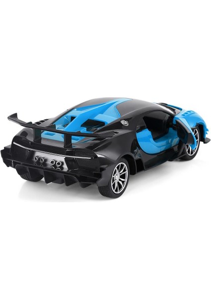 1:12 F/f Şarjlı Kapısı Açılan Mavi Bug. Coupe H338-18-B