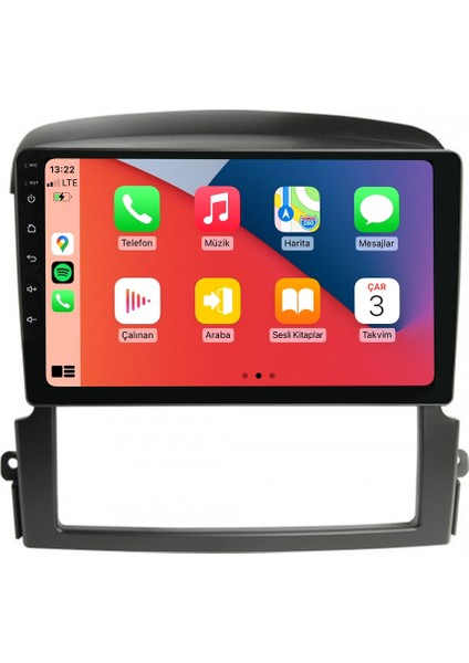 Kia Sorento 2006 2008 9inç 2gb Ram Kablosuz Carplay Android Auto Oem Multimedya Navigasyon