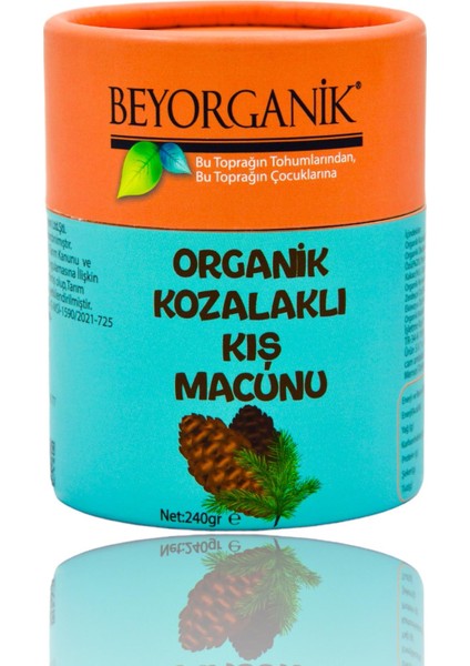 Organik Kozalaklı Kış Macunu 240gr