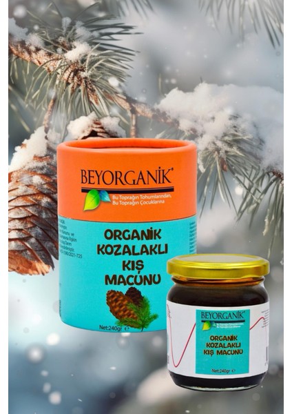 Organik Kozalaklı Kış Macunu 240gr