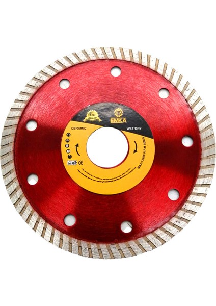 MERMER GRANİT SERAMİK İNCE HASSAS TURBO KESİCİ DİSK 115X22.2-3MM (3791)