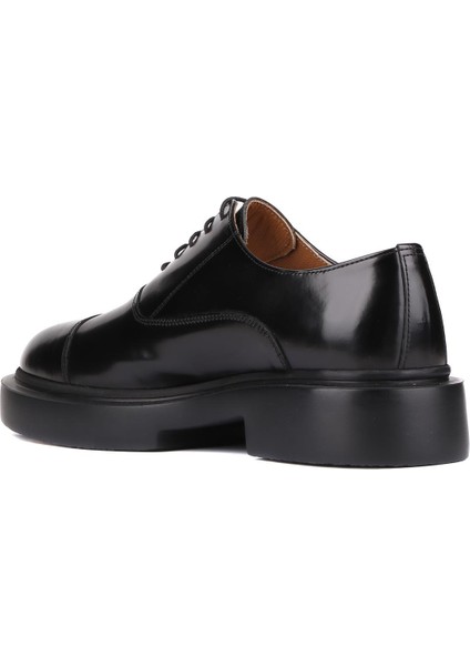 - Siyah Açma Deri Bağcıklı Erkek Klasik Ayakkabı 250-2014 fırsatları