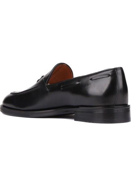 - Siyah Deri Püsküllü Erkek Klasik Ayakkabı 250-7951 fırsatları