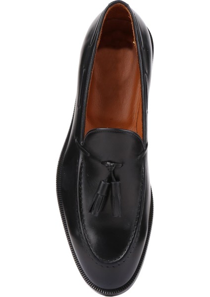 - Siyah Deri Püsküllü Erkek Klasik Ayakkabı 250-7951 indirimleri