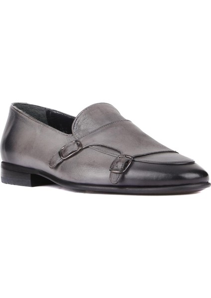 - Gri Deri Tokalı Erkek Klasik Ayakkabı 250-2300 fiyatları