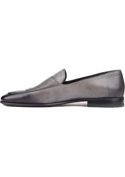 - Gri Deri Tokalı Erkek Klasik Ayakkabı 250-2300 modelleri