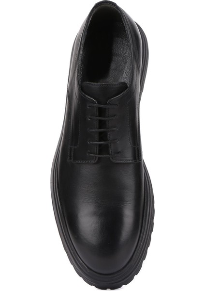 - Siyah Deri Bağcıklı Erkek Klasik Ayakkabı 250-2013 indirimleri