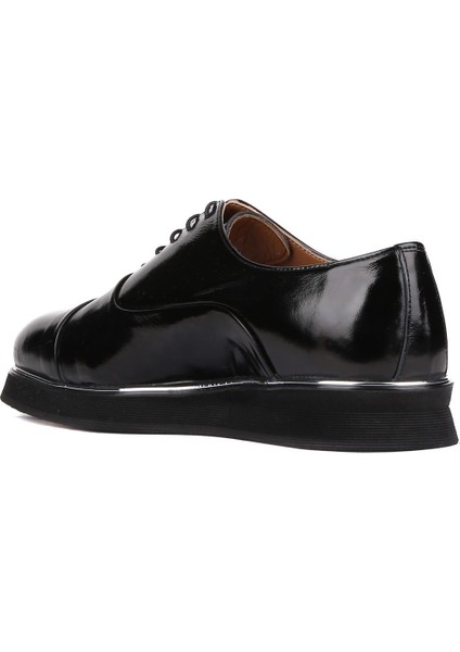 - Siyah Rugan Deri Bağcıklı Erkek Klasik Ayakkabı 250-2030 fırsatları