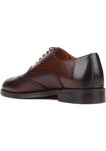 - Kahverengi Deri Bağcıklı Erkek Klasik Ayakkabı 250-450 fırsatları