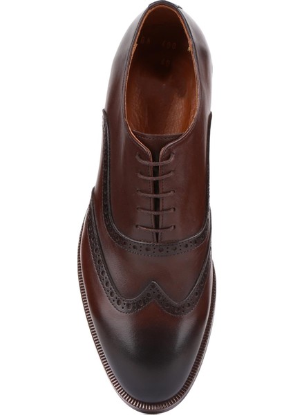 - Kahverengi Deri Bağcıklı Erkek Klasik Ayakkabı 250-450 indirimleri