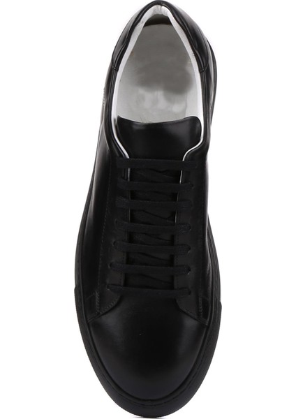 - Siyah Deri Bağcıklı Erkek Günlük Ayakkabı 250-103 indirimleri