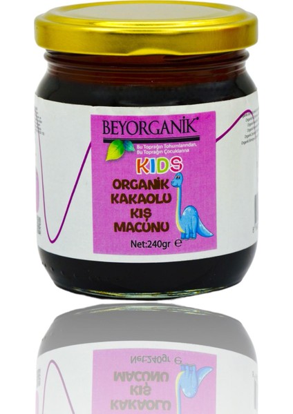 Organik Kakaolu Kış Macunu 240gr Kids