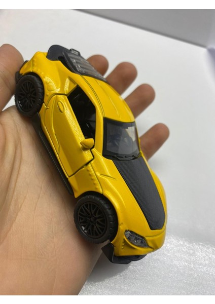 Diecast,metal Oyuncak Araba Toyota Supra 2023 10 cm Çek Bırak Model Araba Metal Araba