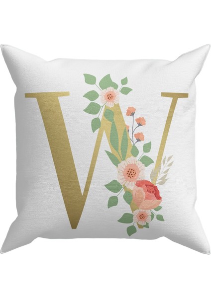 Gold Harf (W) Kırlent Kılıf