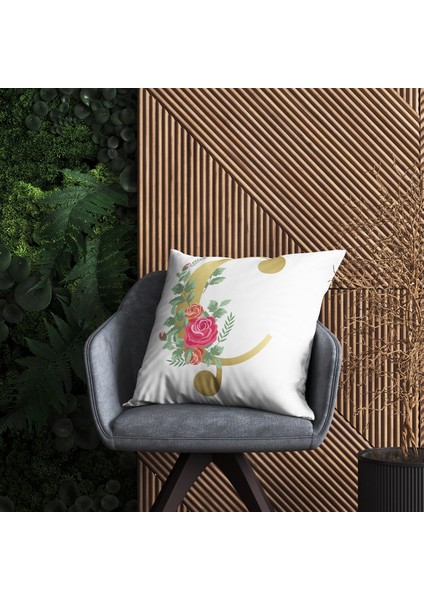 Gold Harf (Ç) Kırlent Kılıf fiyatları