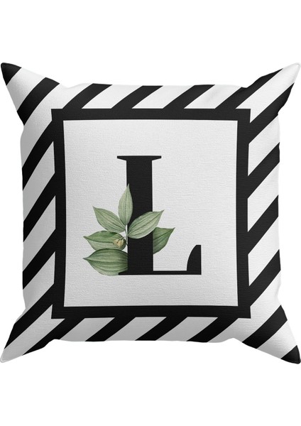 Harf (L) Kırlent Kılıf